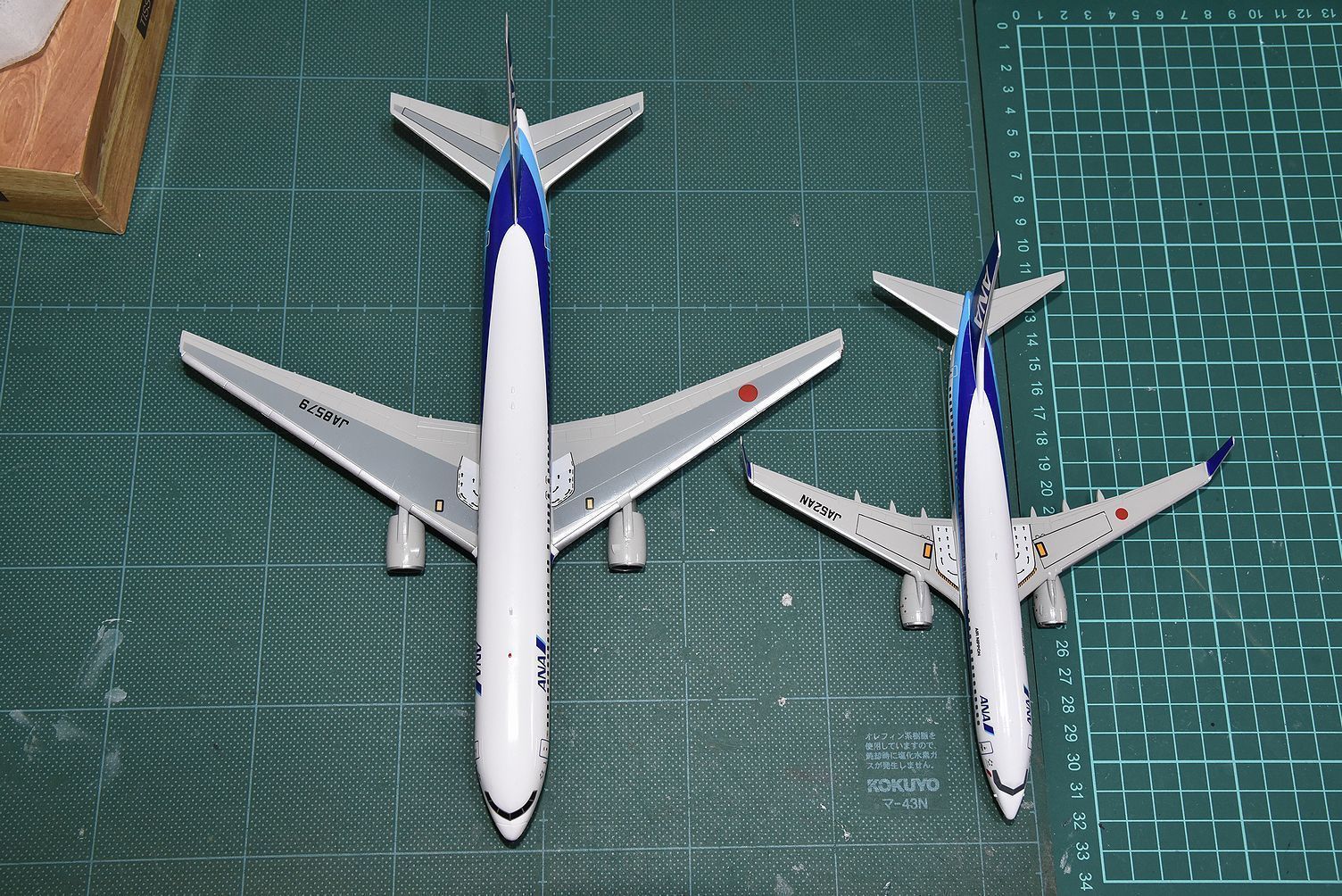 ハセガワ 1/200 ANA ボーイング 737-800 製作記その4: だいごんの『プラモデル製作所』